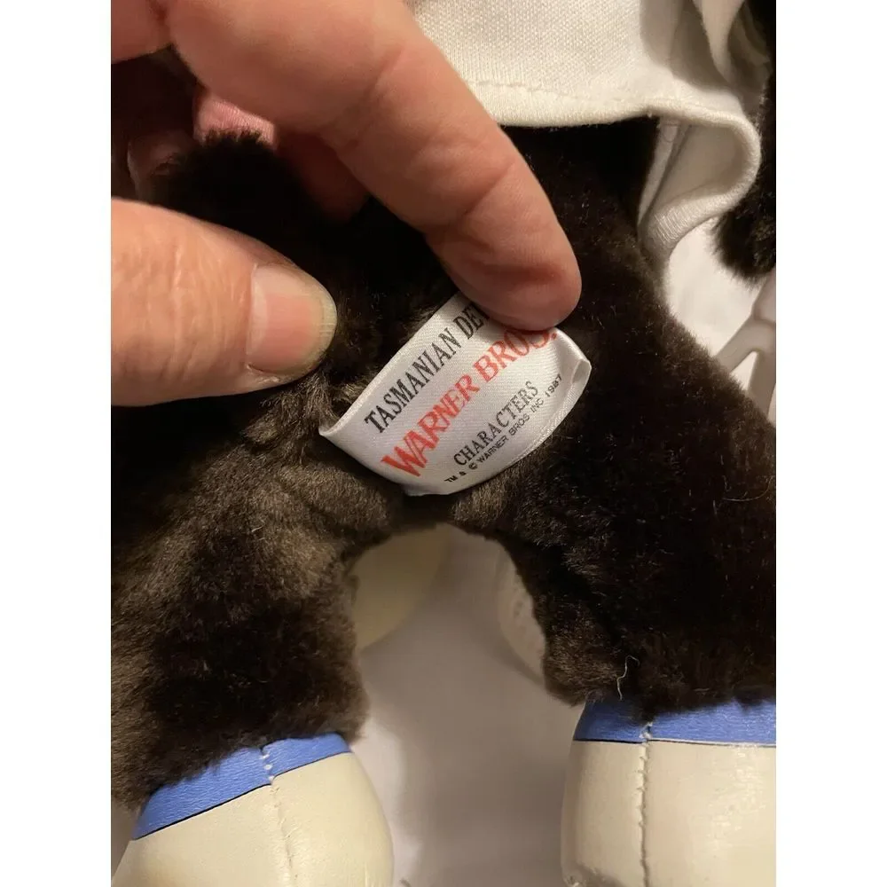 1988 And 1989 Tazmanian Devil Plush Tennis And Grippits With Tags Toy‎